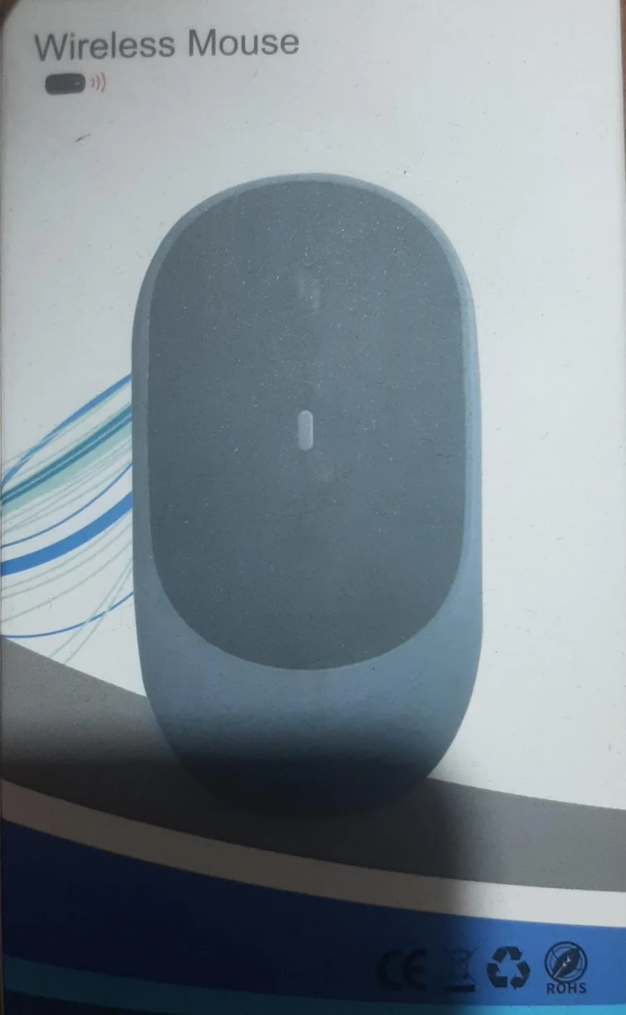 Şarjlı kablosuz Bluetooth mouse ve USB dongle