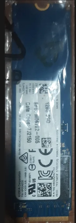 KIOXIA 128GB M.2 NVMe SSD
