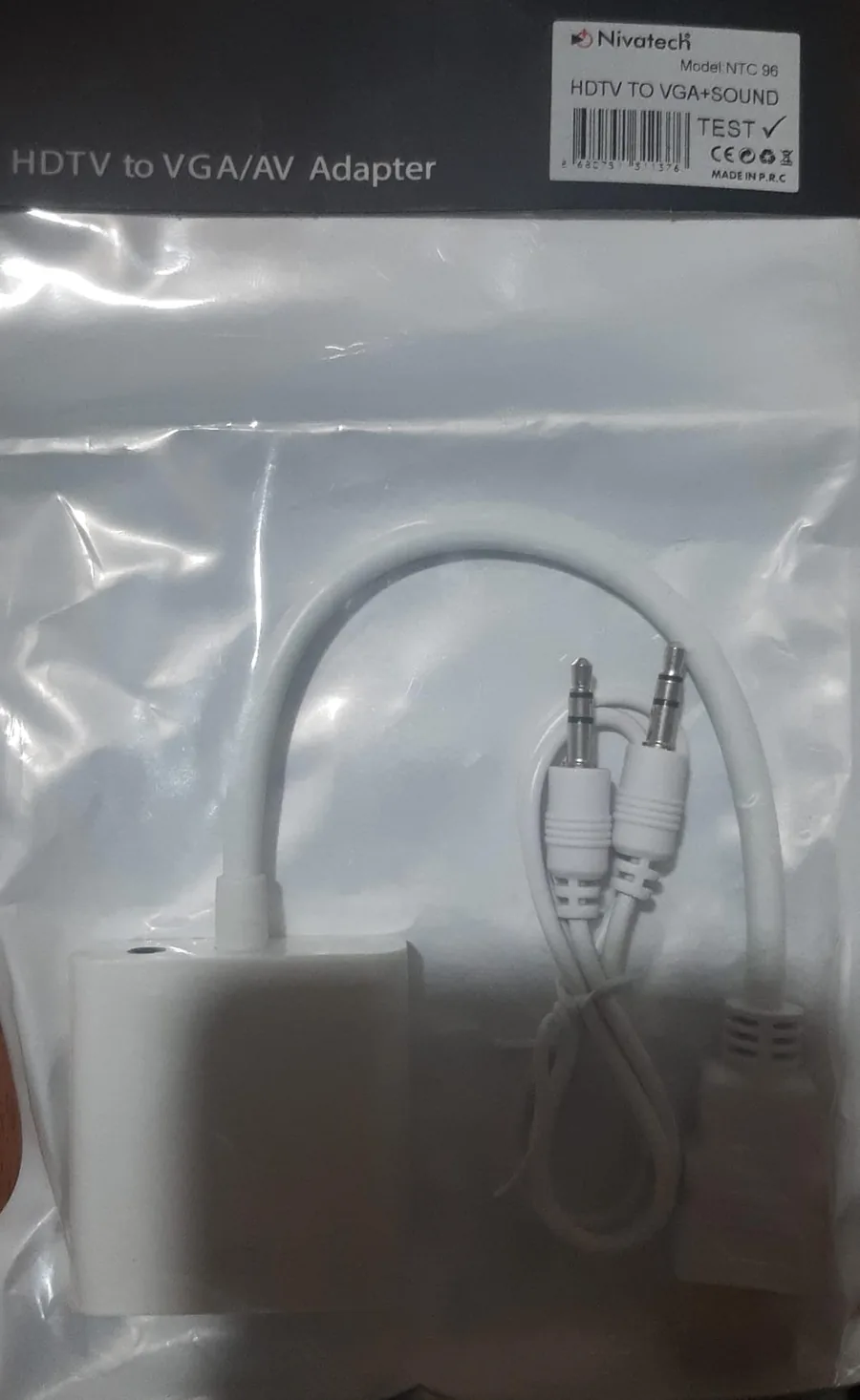 Nivatech NTC-96 HDMI to VGA + Ses dönüştürücü