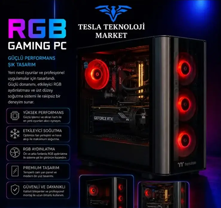 RGB Gaming PC AMD Ryzen 5 5600X GeForce RTX 3070