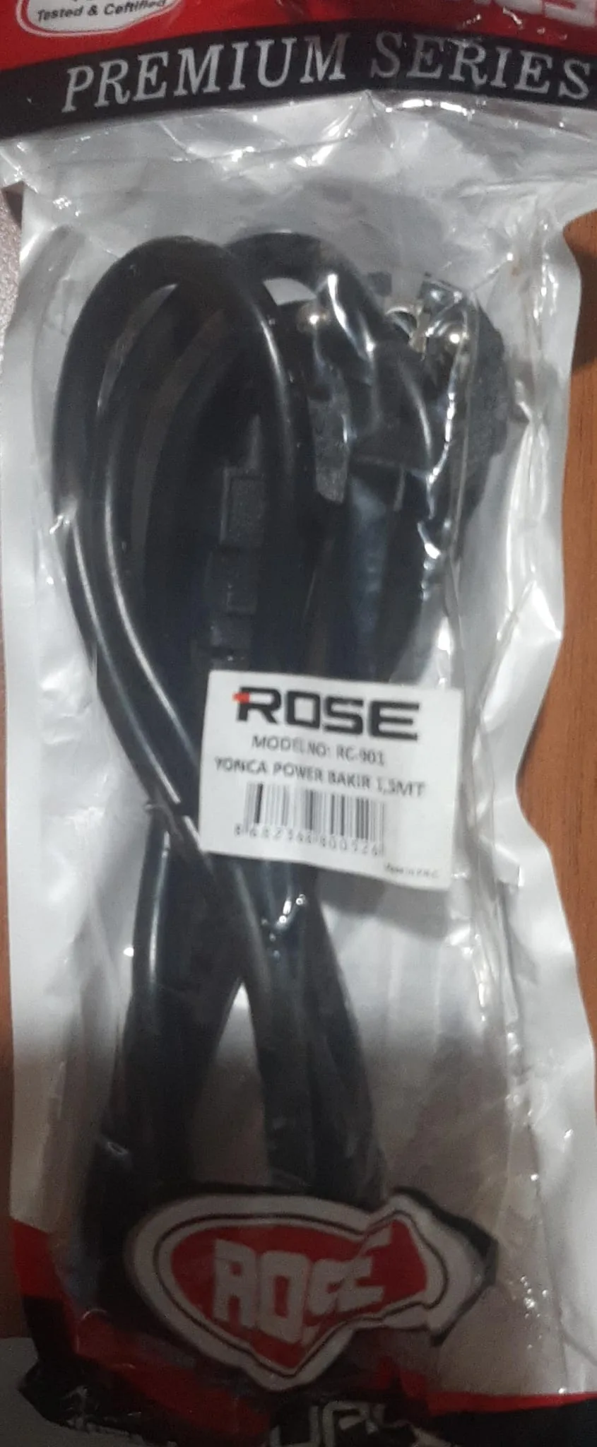 ROSE RC-901 yonca power kablosu 1.5MT